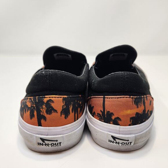 Straye Men In N Out Burger California Dreaming Slip On Sneakers Size 13 Canvas - Picture 6 of 8